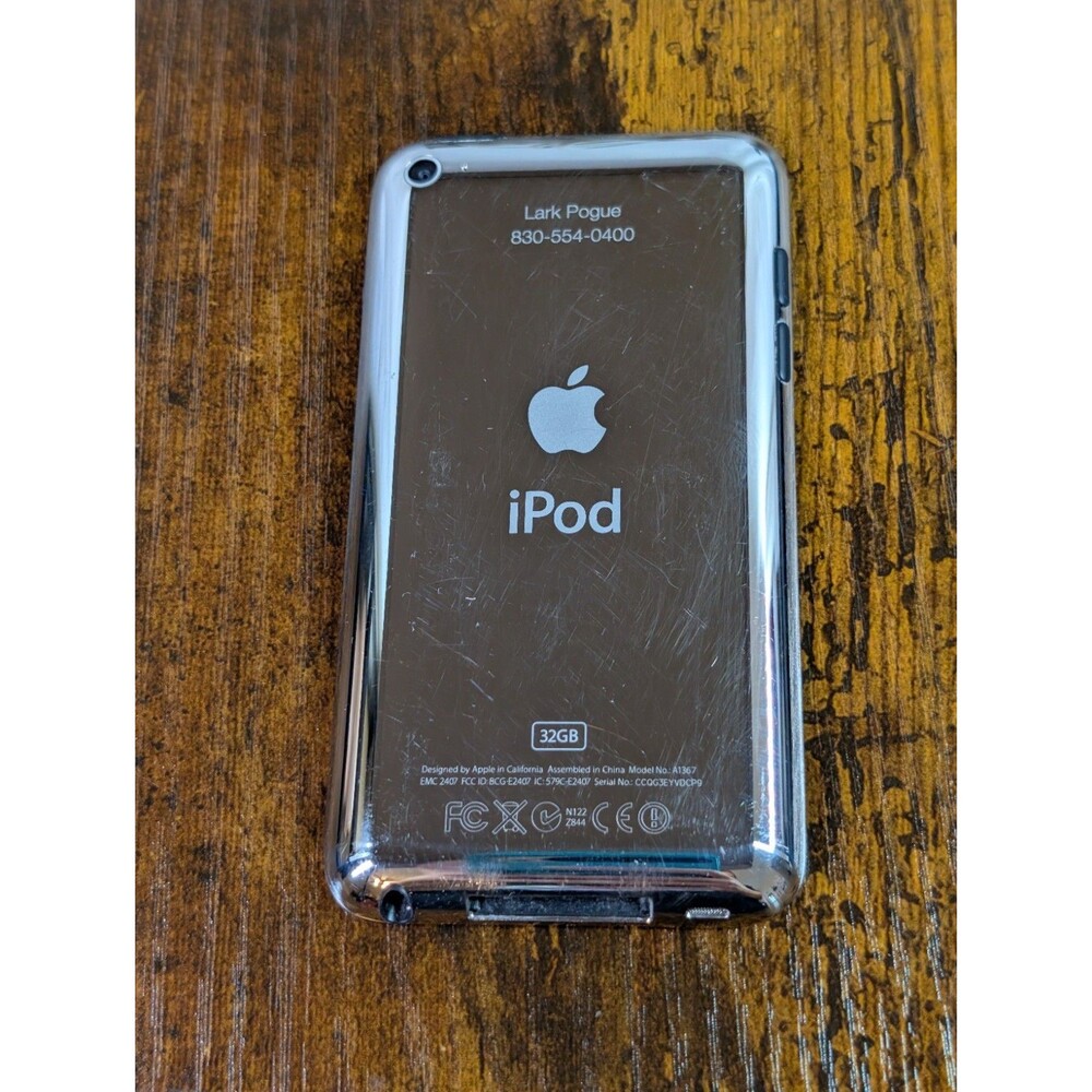 Apple iPod Touch 4th Gen A1367, Black 32gb - Picture 2 of 8